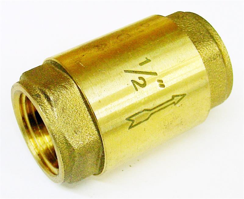 1/2" Female NPT Bronze "No Lead" Spring Check Valve