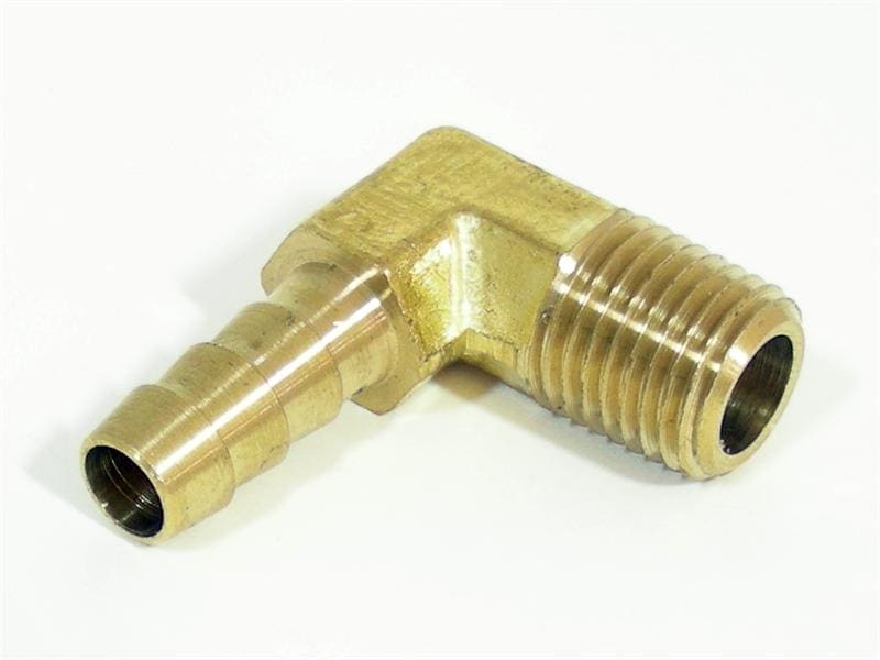 1 4 Male NPT X 5 16 Brass Hose Barb Elbow 1-4-male-npt-x-5-16-brass-hose-barb-elbow