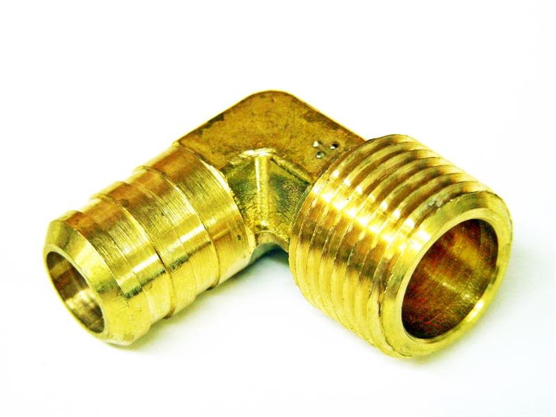 1 2 Male NPT X 5 8 Brass Hose Barb Elbow 1 2 Male NPT X 5 8 Brass Hose Barb Elbow
