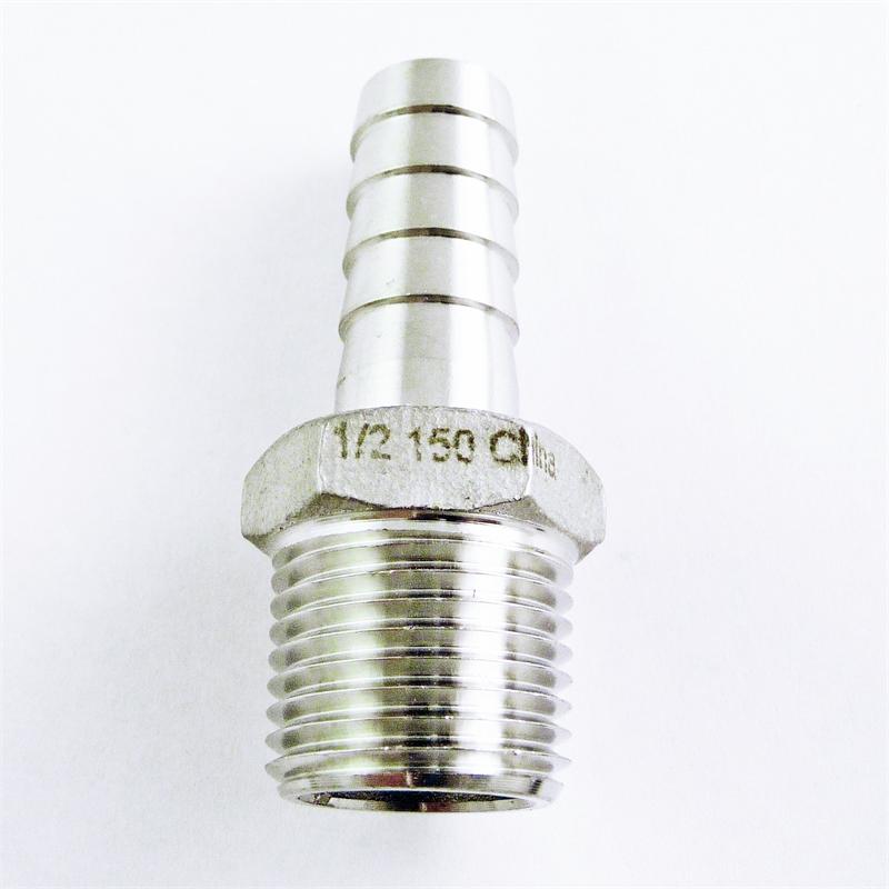1 2 Male NPT X 1 2 Stainless Hose Barb