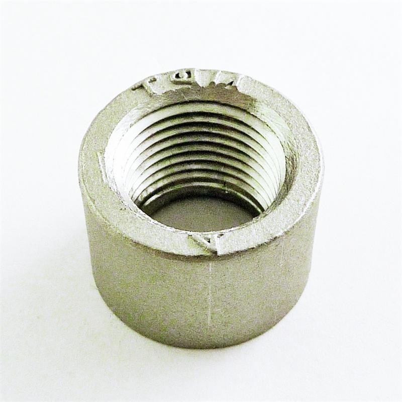3/8" Female NPT Stainless WeldOn Half Coupling