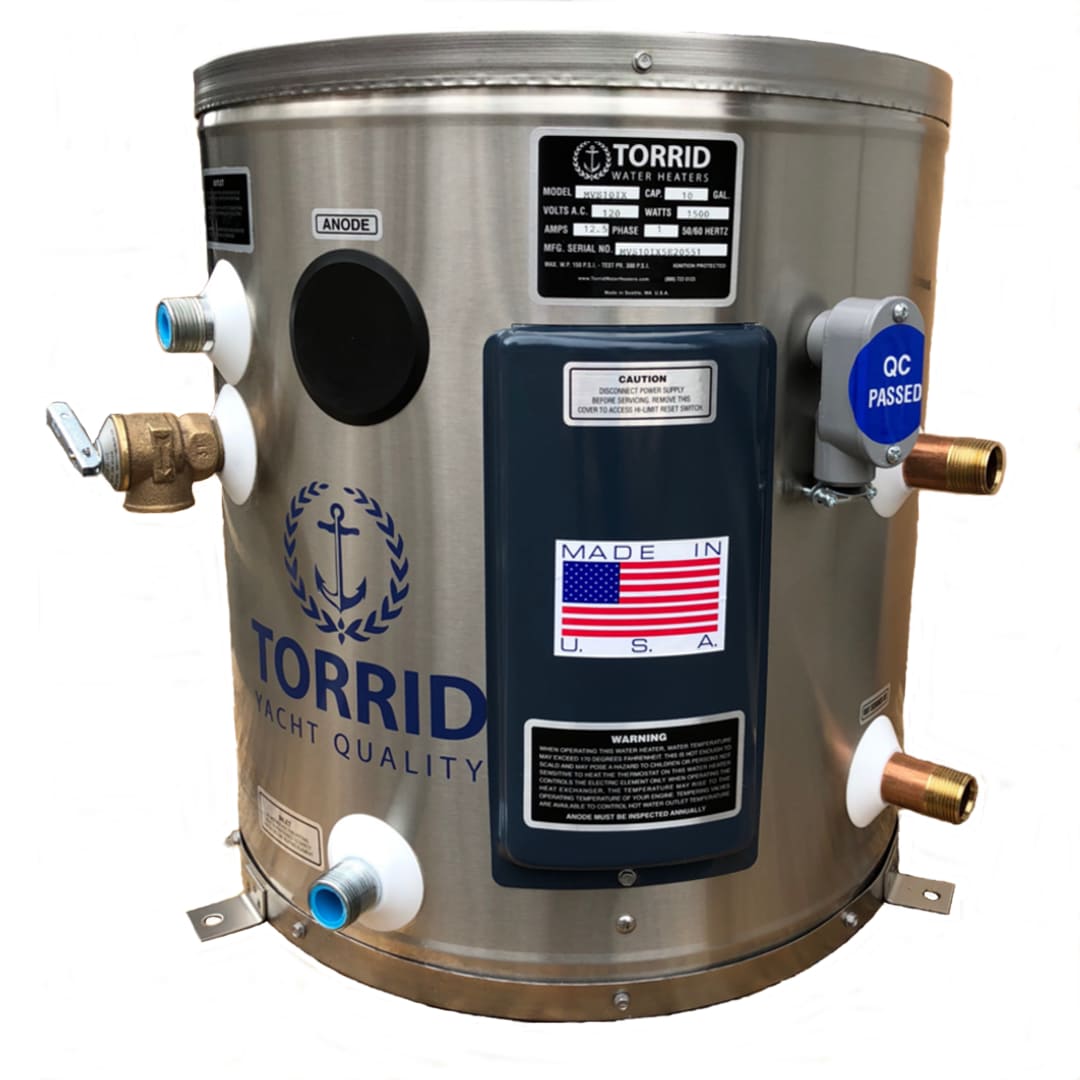 Torrid Mvs 10 Gallon Marine Electric Water Heater W Heat Price 1 240 00 Our 868