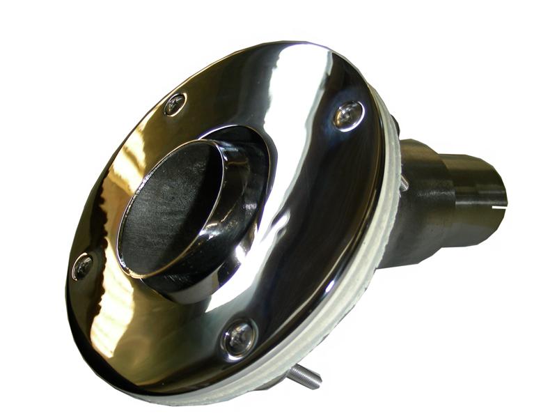W00210930 11/2" Stainless Angled exhaust thru hull