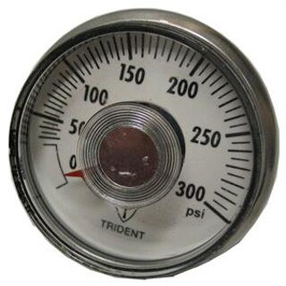 Trident 002-660 0-300 PSI Gauge 1/4