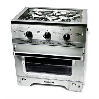 Dickinson 00-CAR2B Caribbean 2 Burner Propane Galley Range