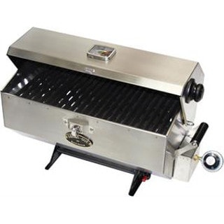 Dickinson 00-SBQ-L Large Sea-B-Que Stainless Marine Grill BBQ