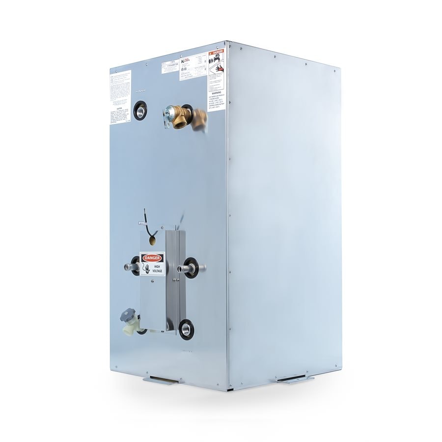 Kuuma 11870 20 Gal. Marine Electric Water Heater with Front Heat Exchanger, 4-Way Mnt, 120V