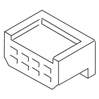 178-764 Connector Housing, Male 8-Pole DBW2010 / 2020 Repair Part