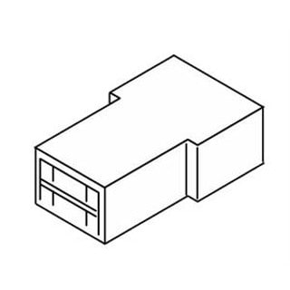 178-799 Connector Housing, Female 1-Pole DBW2010 / 2020 Repair Part