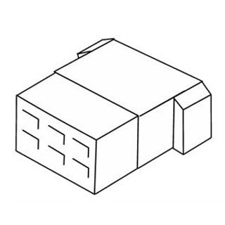 178-837 Connector Housing, Female 6-Pole DBW2010 / 2020 Repair Part