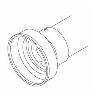 1322475A Combustion Tube Webasto DBW2010 Repair Part, (Old # 303-046 or 265-53A or 1302077A)