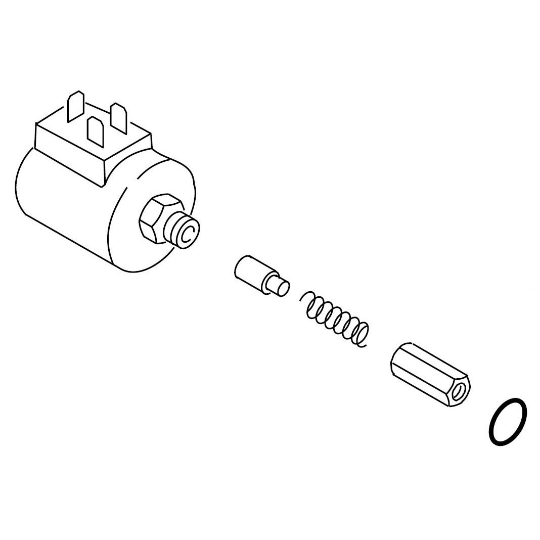 322-083 Fuel Solenoid Valve 12 Volt Webasto DBW2010/2020 Repair Part