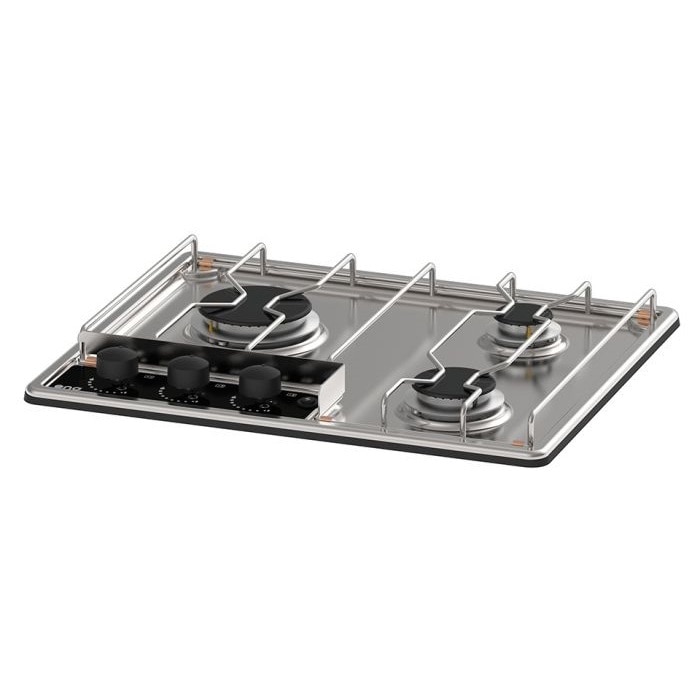Eno 43334 3 Burner Drop-In LPG Stove Top