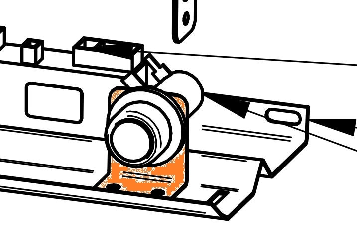 43338127 MOUNT FOR BATTERY HOLDER