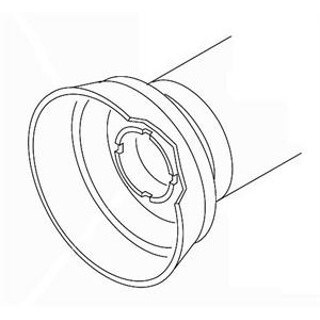 464-333 Combustion Tube (1987 to Current) Webasto DBW2020 / 300 Part