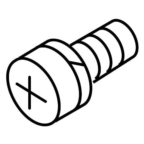 488-631 Screw M5x12 (each) Webasto DBW2010 / 2020 Repair Part