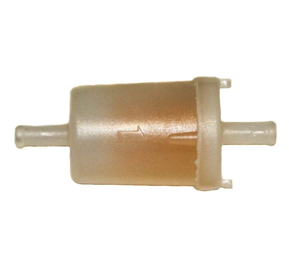 FUEL FILTER, PLASTIC, 3/16