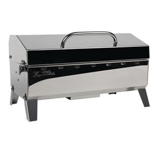 Kuuma 58130 Stow and Go BBQ 160 Stainless Marine Grill