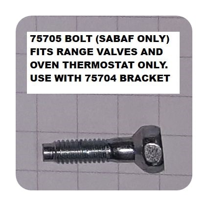 75705 Bolt For Sabaf Burner Valves/Tstat