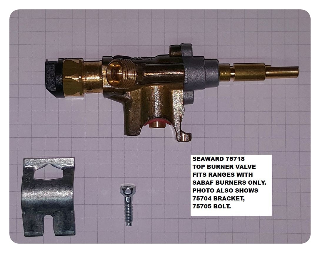 75718 Sabaf Top Burner Valve Seaward Repair Part by Whale Marine