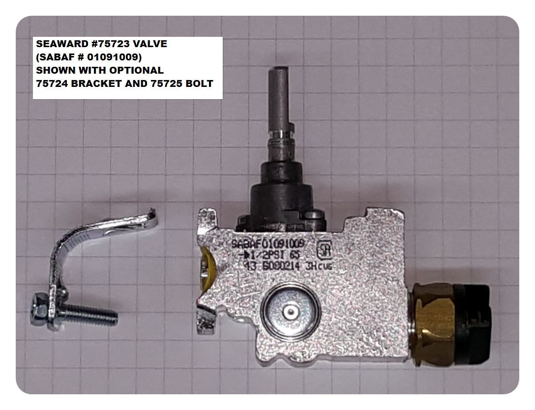 Sabaf Gas Valve, Drop-In