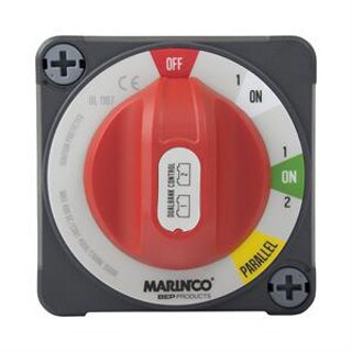 Marinco BEP-772-DBC-EZ Pro Installer 400A EZ-Mount Dual Bank Switch