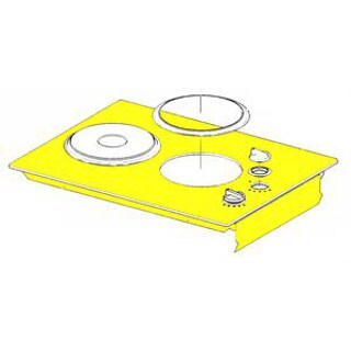 80285 Glass Top Assy Black Seaward Repair Part By Whale Marine