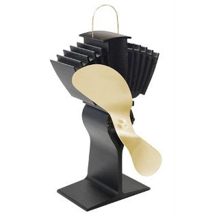 Caframo Model 812 Ecofan Airmax - Black with Gold Fan Blade