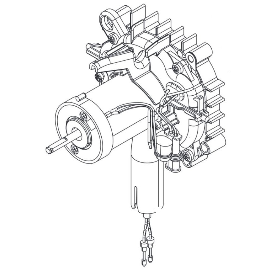 9032301A 24 Volt Drive Assembly Webasto Air Top 2000STC Repair Part