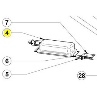 890051 Ceramic Broiler Element <br>Force 10 Repair Part