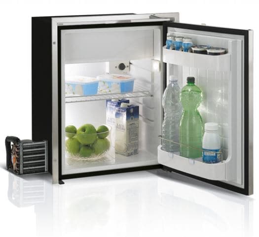 C75RXD4-F-2 2.7 cf AC/DC Refrigerator/Freezer, Stainless steel front, adjustable flange, External Compressor