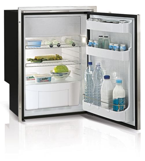 Vitrifrigo 85IXD4X-1 3.2 cf AC/DC Refrigerator/Freezer, Stainless steel front, adjustable flange