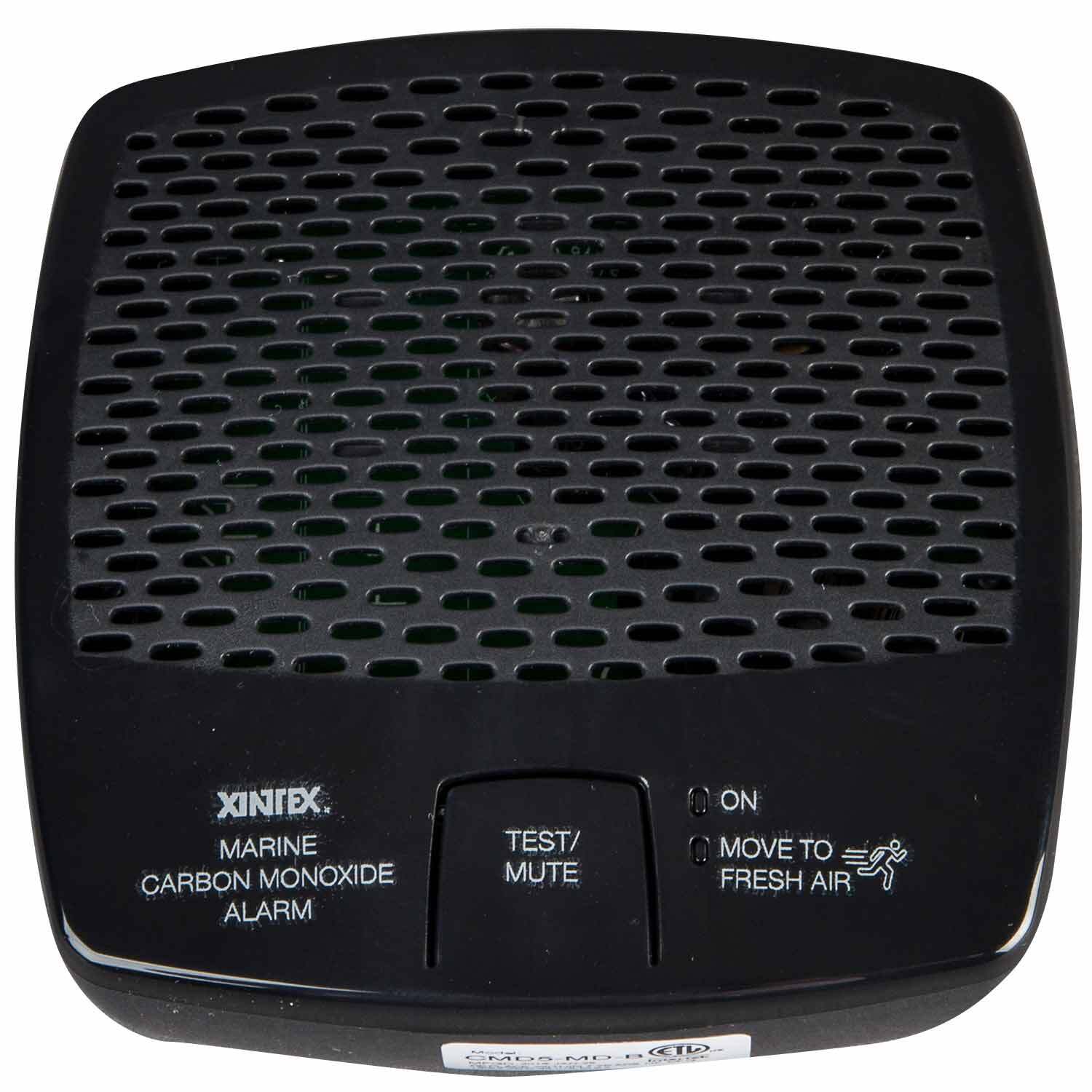 CMD6-MB-BR Fireboy Xintex Battery Powered Carbon Monoxide Detector (REPLACES CMD5-MB-R), BLACK