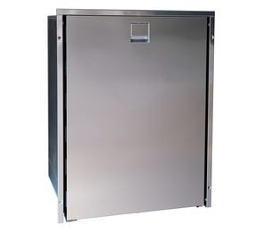 Isotherm Cruise 130 Clean Touch SS INOX 4.6 CU FT AC/DC Refrigerator w/ Freezer