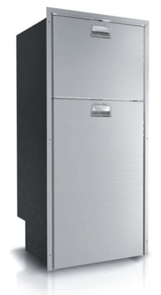 8.1 cu. ft. OCX2, Double door Refrigerator/Freezer, Stainless steel front, Steelock latch, internal unit, 12/24v, 115/230VAC - 50/60Hz