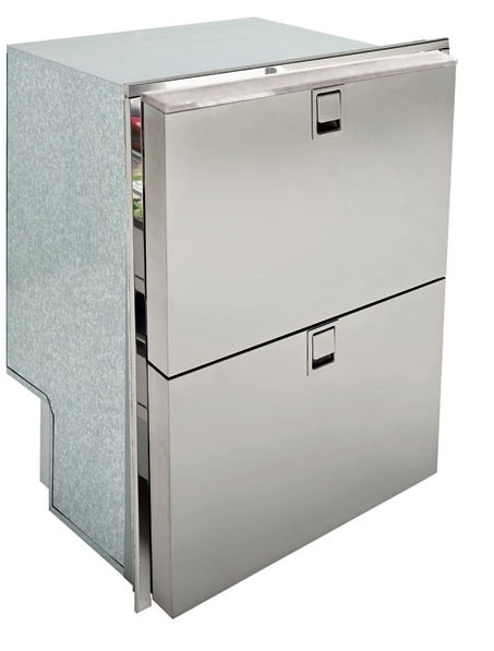 Isotherm Drawer 160 SS INOX 5.5 CU FT AC Only Frost Free REF/FRZ/IM PROUD MOUNT
