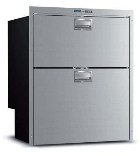 DW210IXN1-EXI-1 6.3 cu. ft. Double Drawer, Freezer top & bottom, w/Top Ice Maker Stainless steel front, adjustable flange