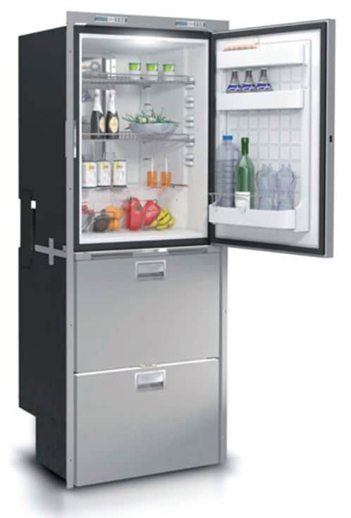 DW360IXD4-EXV-1 10.5 cf AC/DC SS Refrigerator w/2- Drawer Freezer/Refrigerator, OCX2