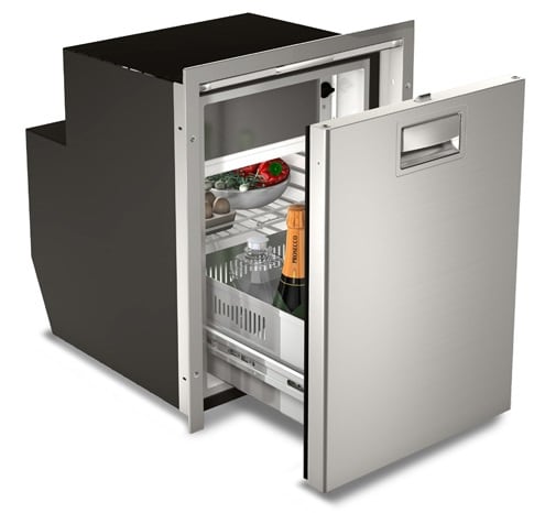 Vitrifrigo DW51IXD4X-1 1.8 cf AC/DC Single Drawer, Refrigerator/Freezer, Stainless steel front, adjustable flange