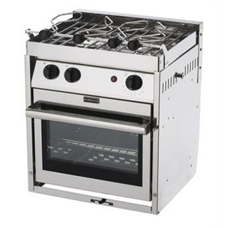 Force10 63258 2 Burner Gimballed Galley Range European Compact