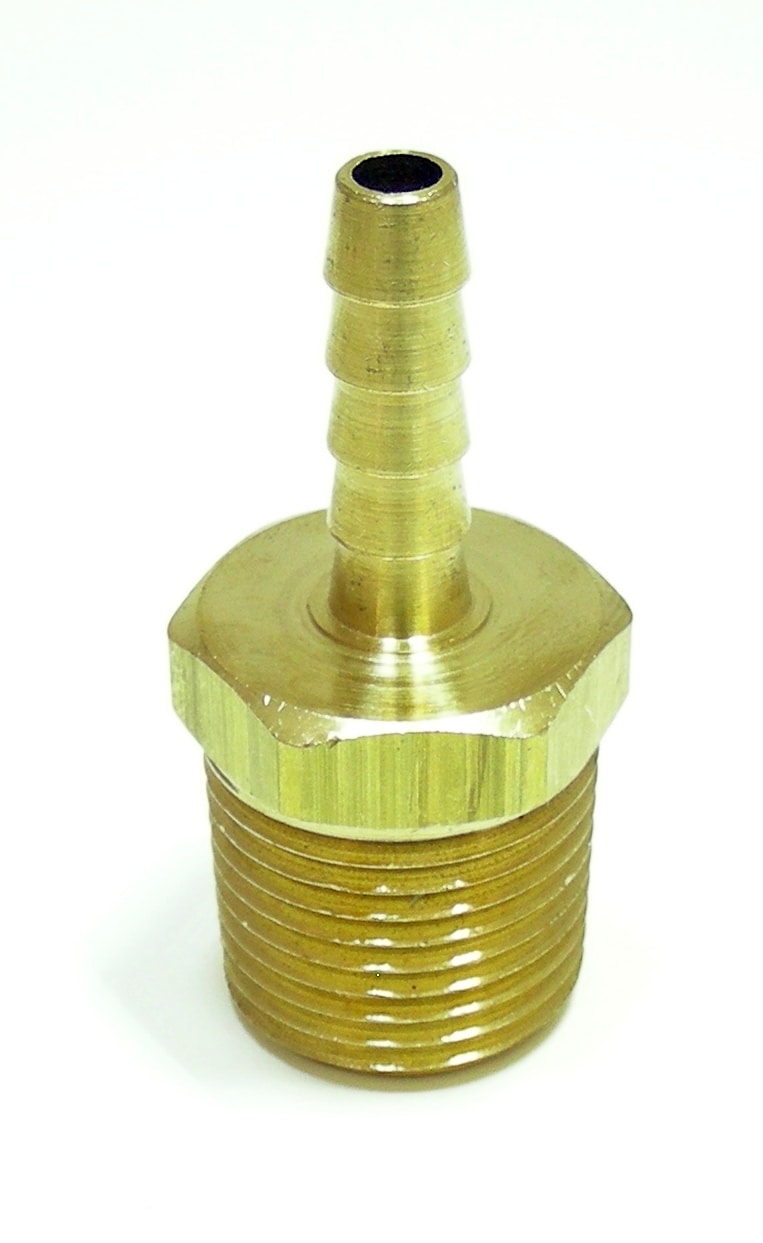 3/4” Hose Barb x 1 Male NPT Thread