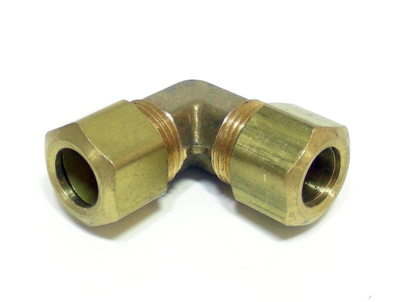 5/16 Brass Compression Elbow