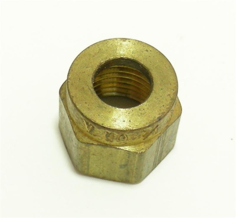 1/4" Brass Compression Nut