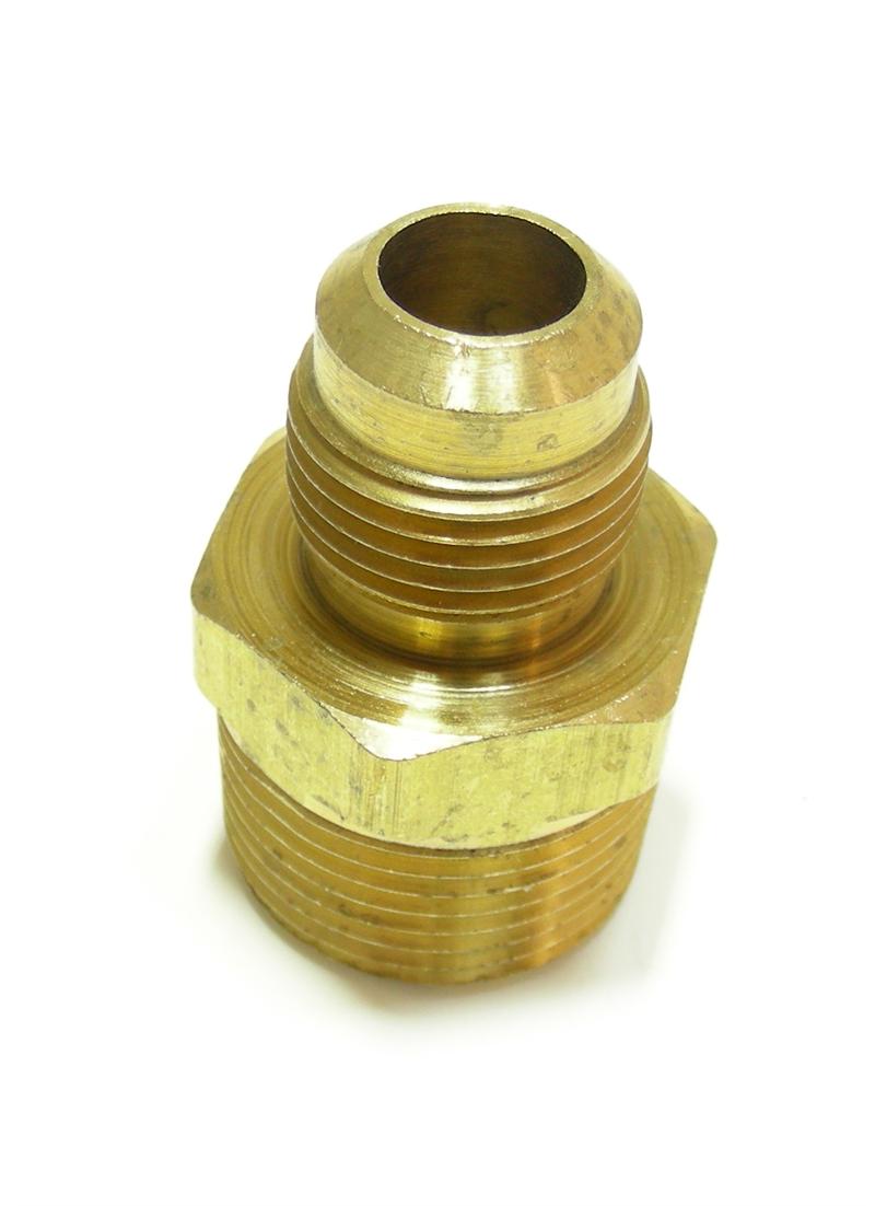 3 4 Male Npt X 1 2 Flare Sae Brass Adapter
