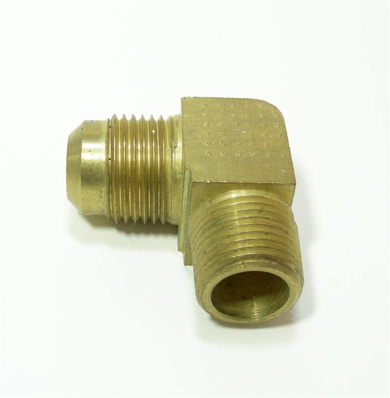 Lot of 10 Brass 90 Degree Elbows 1/2" Flare Male to 1/2" MPT Male Pipe Thread 