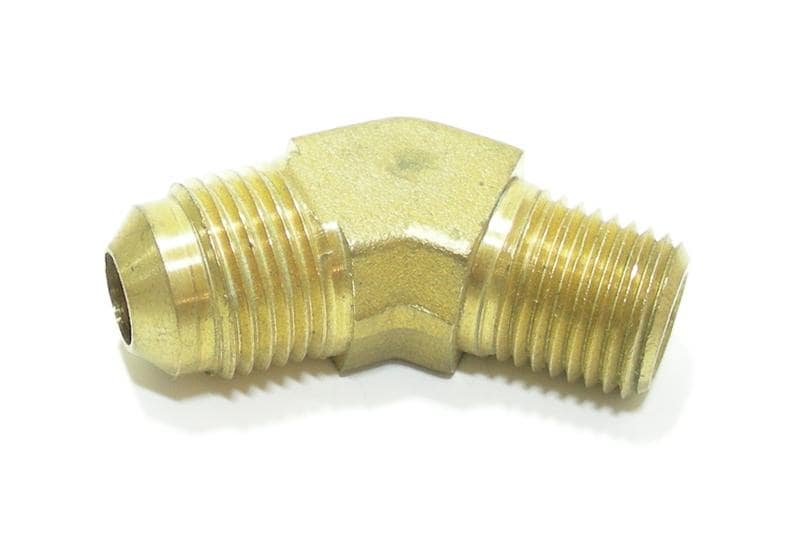 2 Pcs AMC 54049-0604 Brass 90 Elbow F409 3/8 x 1/4 3/8 MALE FLARE X 1/4 MNPT 