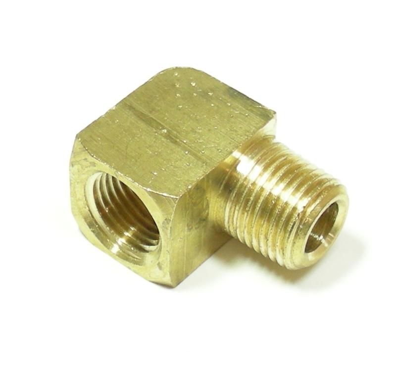 1/8" Male NPT Brass Pipe Street Elbow