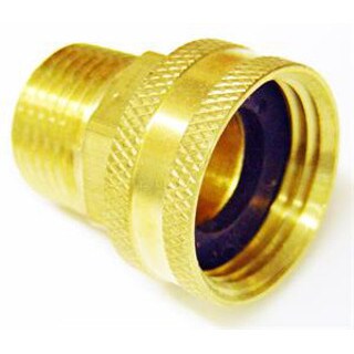 Brass Female Swivel Garden Hose Thread x 1/2