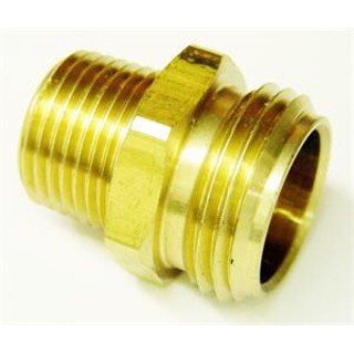 Brass Male Garden Hose Thread x 1/2