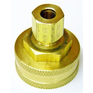 Brass LF Garden Hose Female Swivel x 1/4